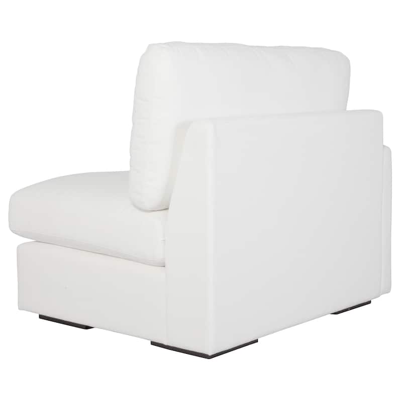 Uttermost Refuge Arctic White Left Arm Facing Sofa - 30"Hx 43.25"Wx 37.5 "D