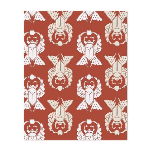 Printable Scarab Pattern The Ancient Scarab Digital Historic Pattern Patterns Art Print/Poster ...