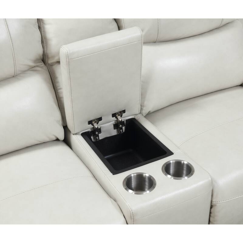 Steve Silver Fyti Top Grain Leather Power Reclining 3-piece Set
