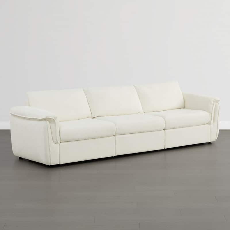 Spruce & Spring Modular Sectional Sofas with Optial Storage Console for Living Room