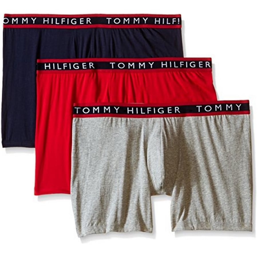 Tommy Hilfiger Mens 3-Pack Boxer Briefs 