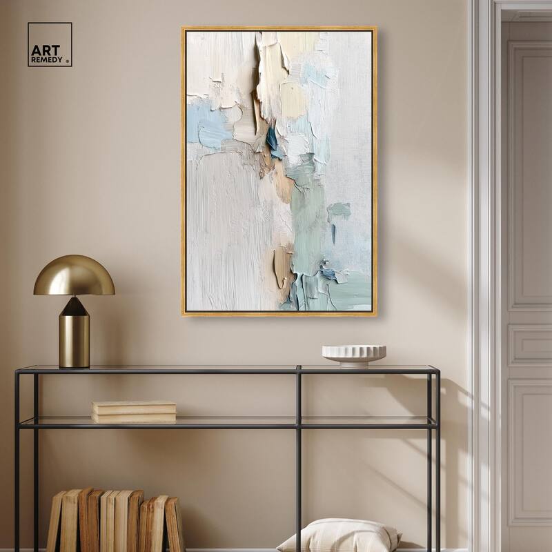Impasto Intervals III Canvas by Art Remedy