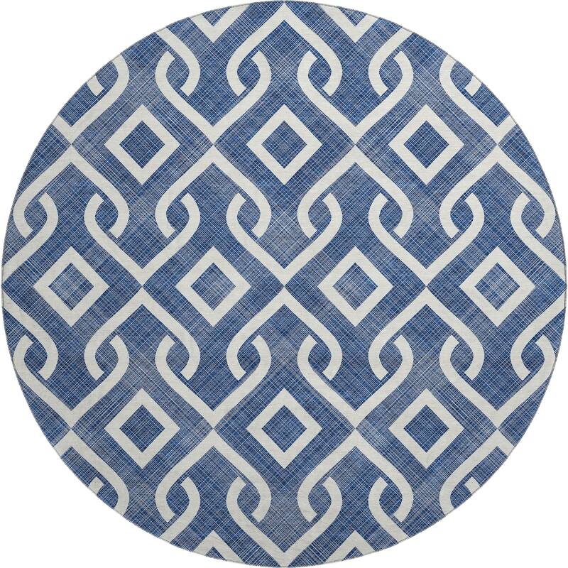 Premium Washable Super Soft Modern Medallions Mayfield Rug