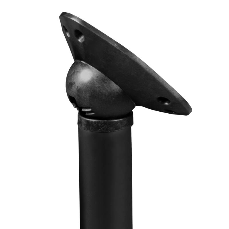 60 x 24 in. Folding Training Seminar Table- Mahogany Top, Black Legs