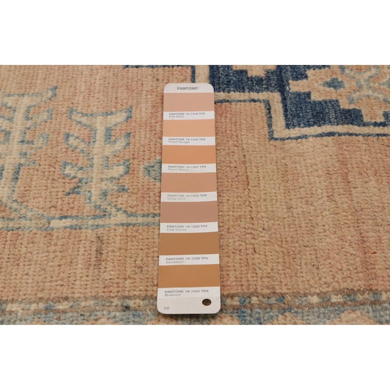 ECARPETGALLERY Hand-knotted Finest Ghazni Copper, Tan Wool Rug - 9'1 x 13'5