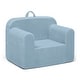 preview thumbnail 9 of 8, Delta Children Cozee Corduroy Chair Blue