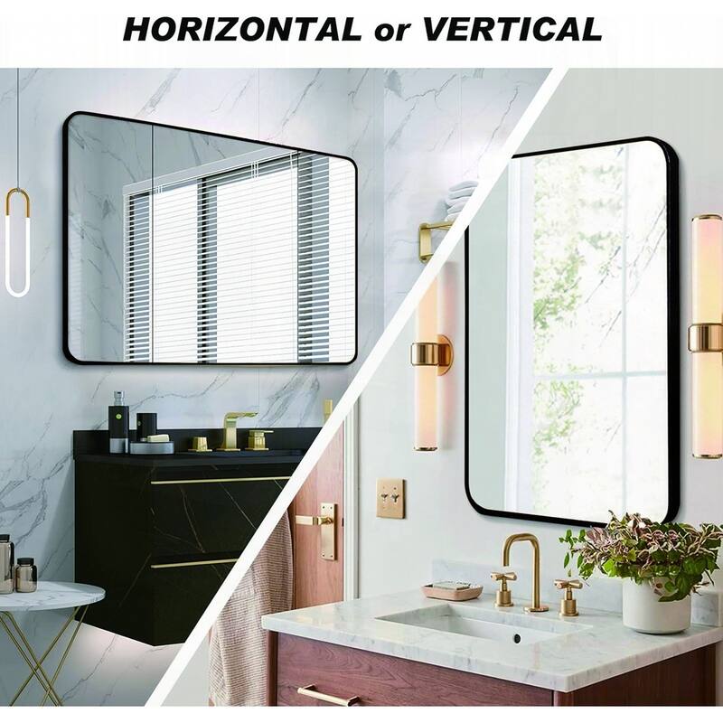 Rectangular Bathroom Wall Mirror