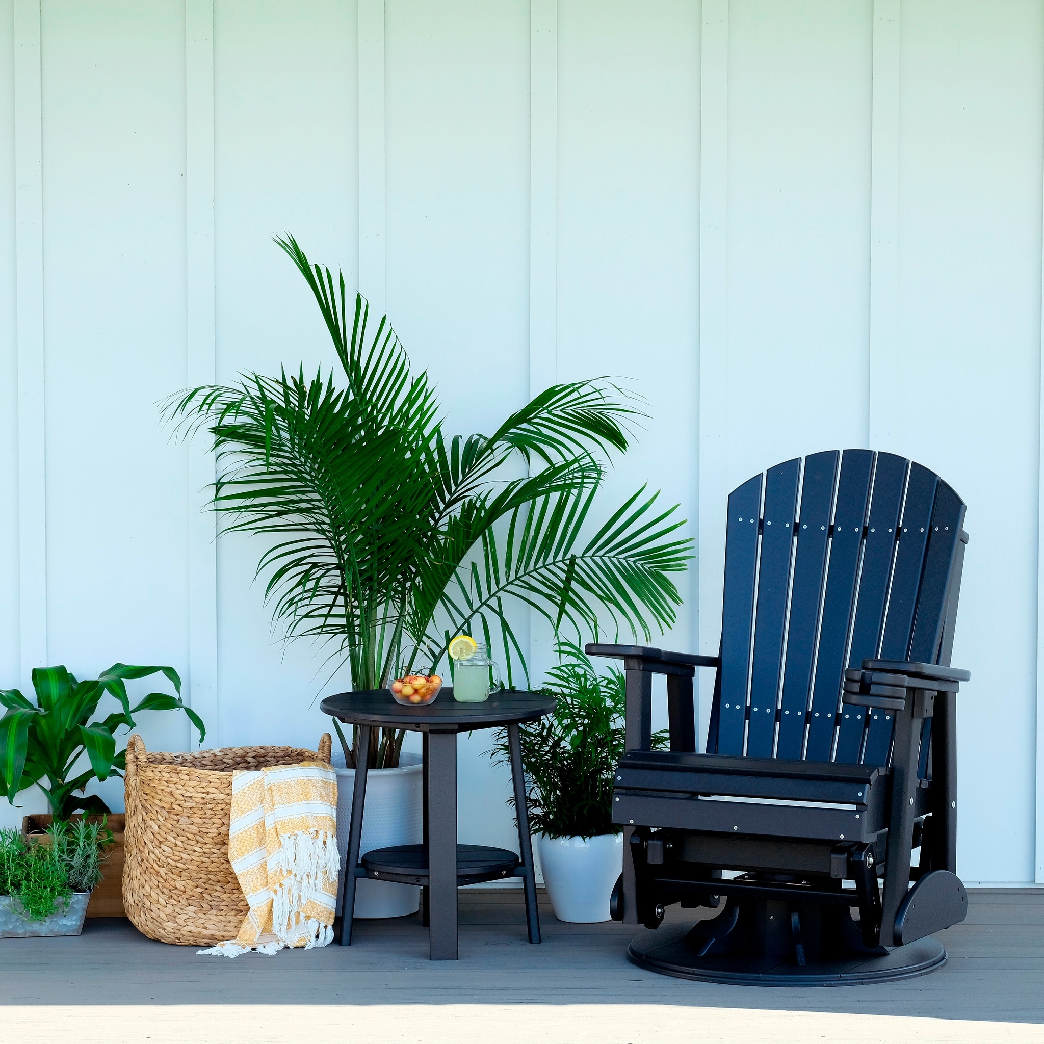 Poly swivel glider sales