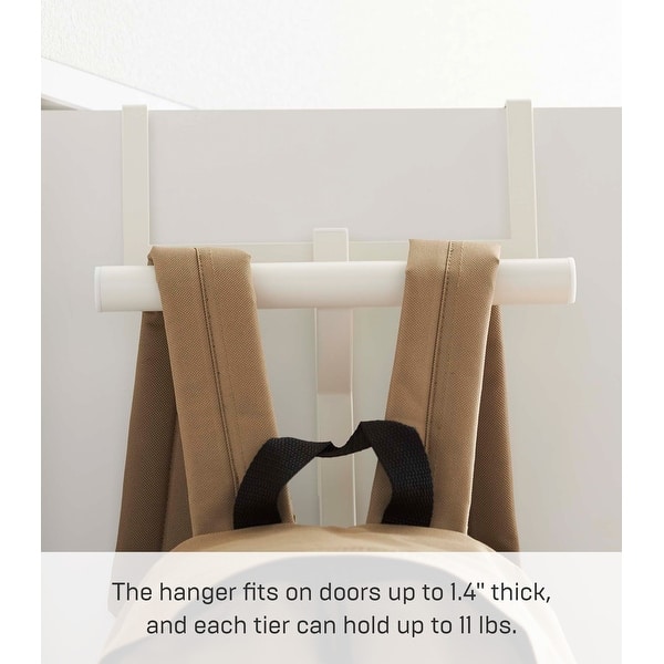 YAAZAKI hoe 7672 Tower Coat Hanger, Black : Aazon.ca