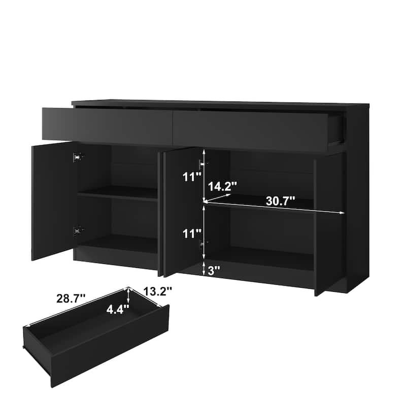 Sideboard Buffet Cabinet with Storage