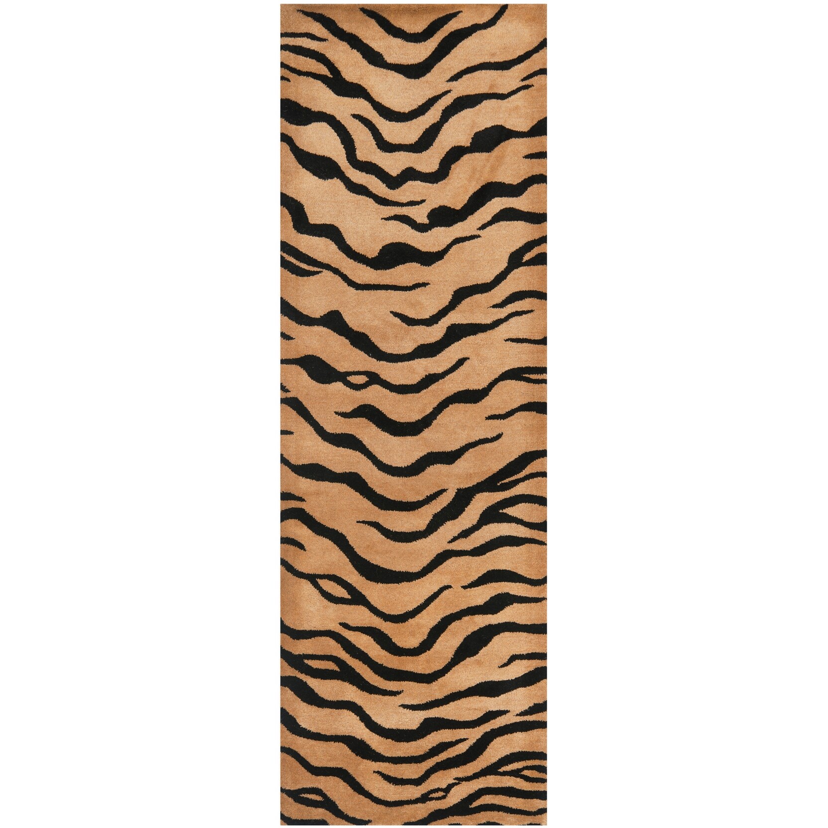 Gold Safavieh Soho Collection SOH434C Handmade Premium Wool Runner 2'6 x 12' Brown Gold Safavieh Soho Collection SOH434C Handmade Premium Wool Runner 2'6 x 12' Brown