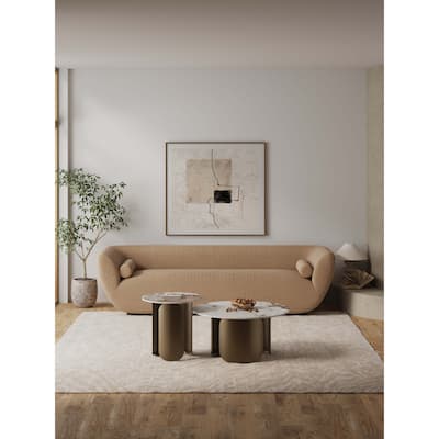 Manhattan Comfort Monica 2-Piece Modern Table Set
