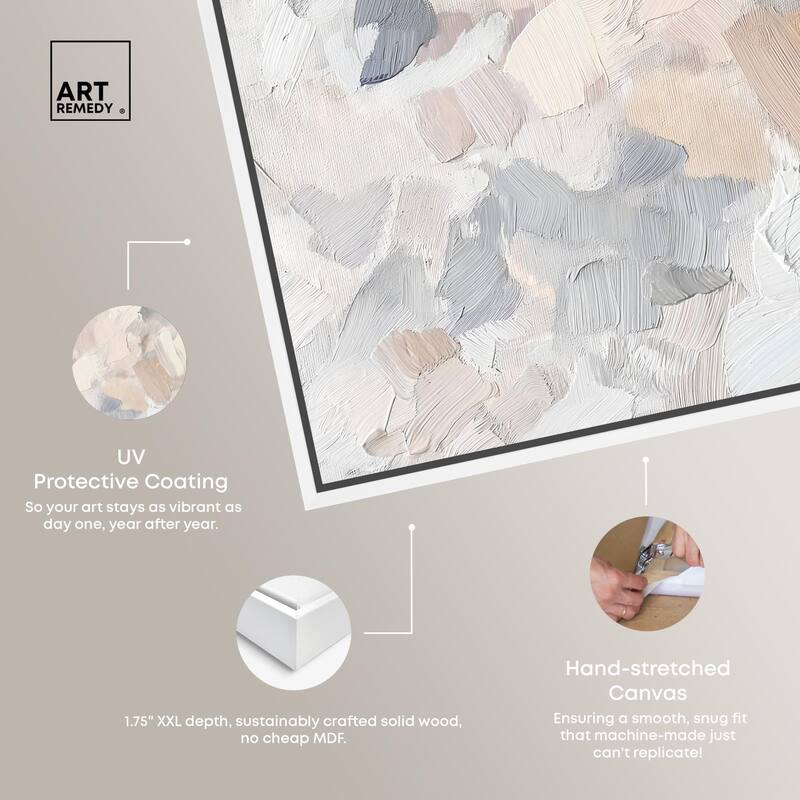 Soft Colors Fade I Canvas by Art Remedy