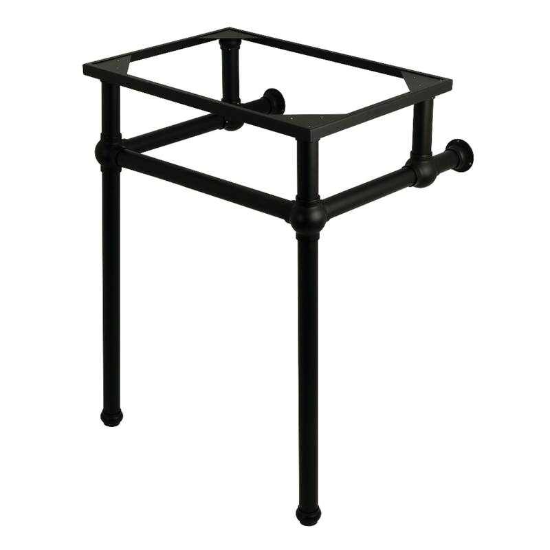 Kingston Brass Templeton Brass Console Sink Legs - Matte Black