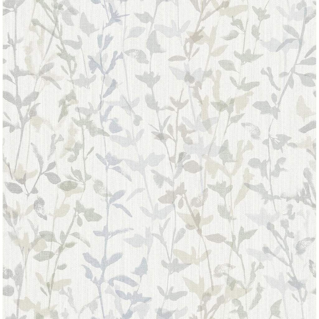 Scott Living Thea Grey Floral Trail Wallpaper