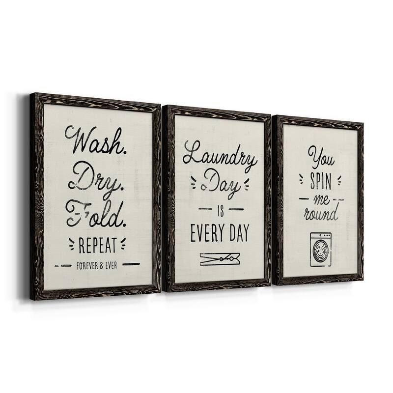 Laundry Room I-Premium Framed Canvas - Ready to Hang - Multi-Color
