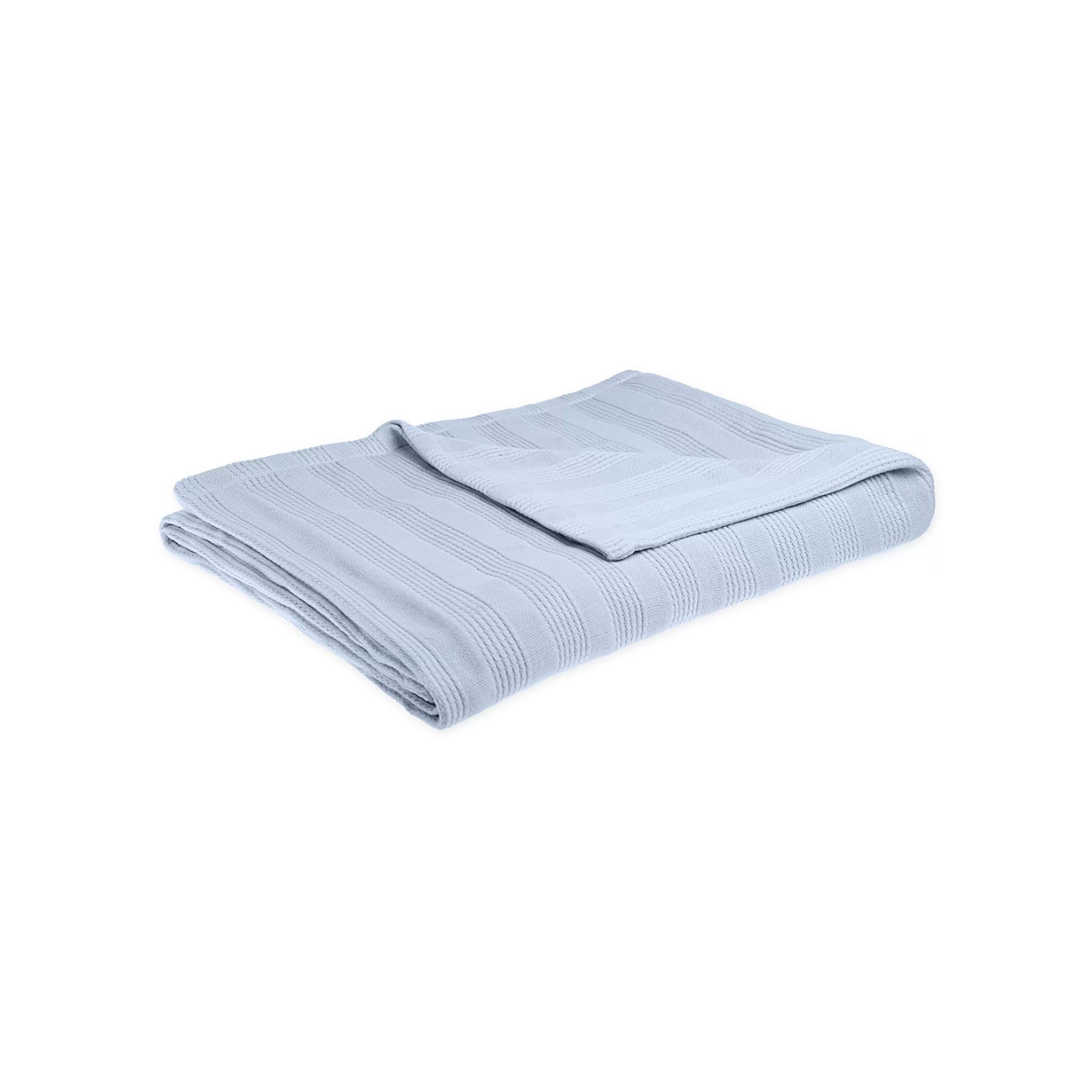 NESTWELL X WDS CRISPA (BLANKET) /  ブランケッ VHC Brands Waffle Weave Dark Gray Throw Blanket - 50x60 - Country