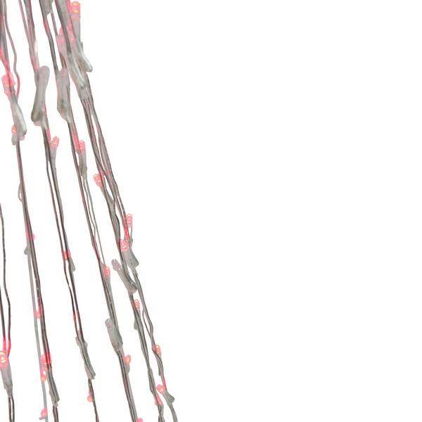 Shop 4 Red Led Lighted Christmas Tree Show Cone Outdoor Decoration Overstock 27195779