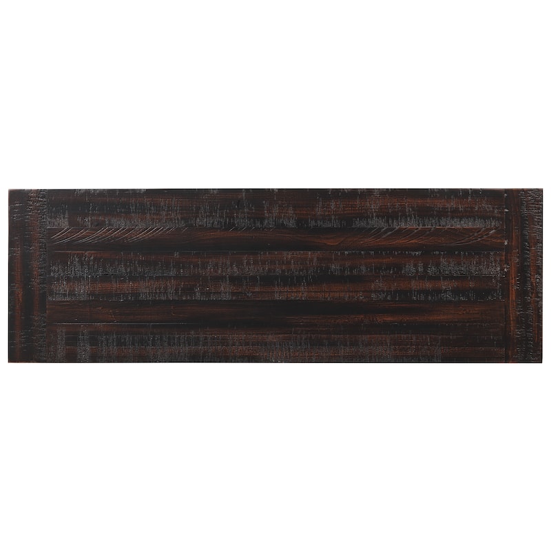 48'' Solid Pine Wood Top Console Table
