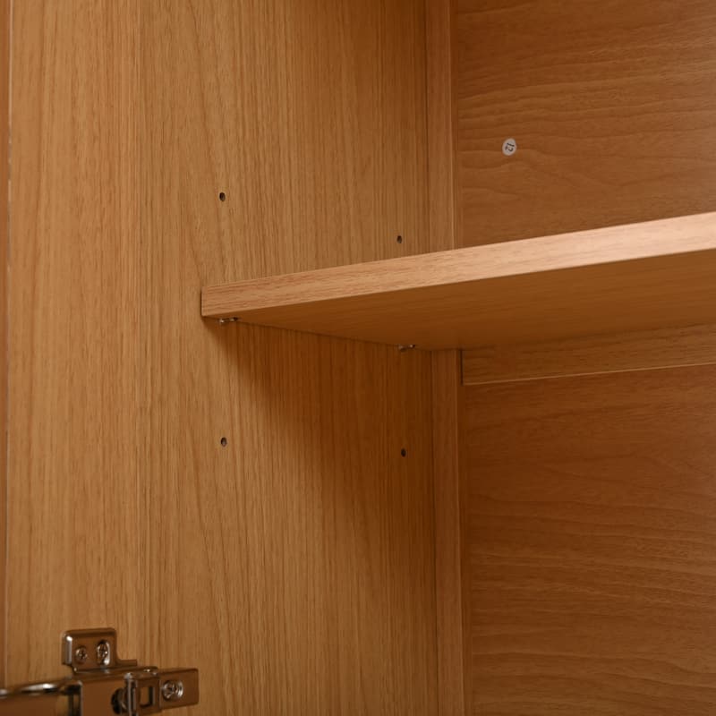 Christopher Knight Home - Linda 70" Kitchen Pantry Cabinet with Adjustable Shelves, 3 Drawers & 6 Door Racks