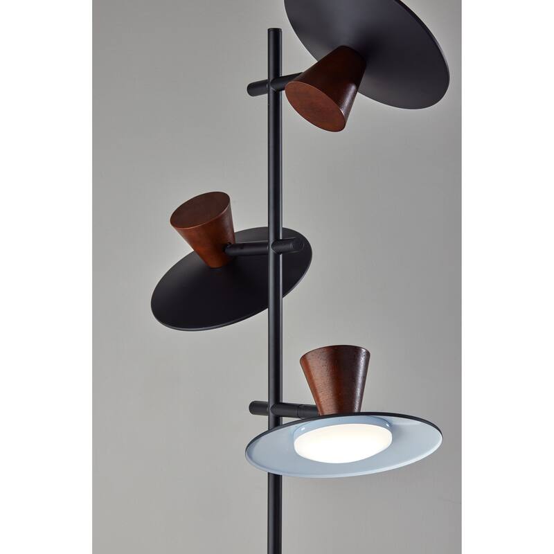 Elmore LED Tree Lamp w. Smart Switch