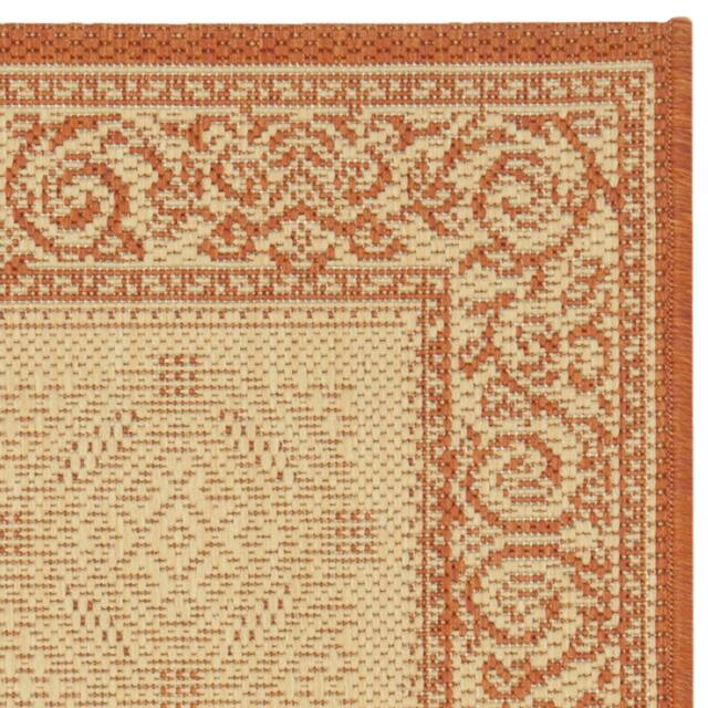 SAFAVIEH Courtyard Laurene Waterproof Patio Backyard Rug