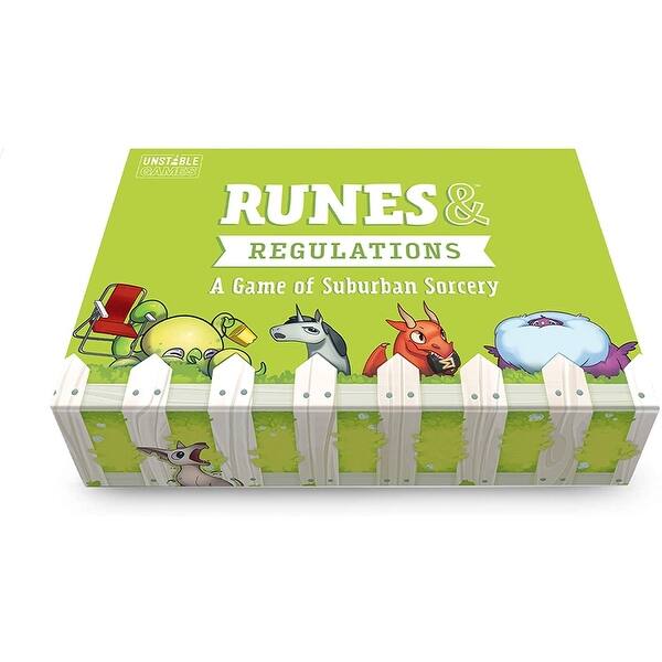 slide 2 of 4, Runes & Regulations Card Game