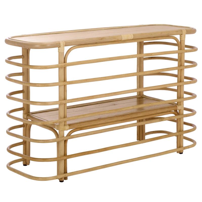 SAFAVIEH Home Maestro Console Table - 47"W x 16"D x 30"H