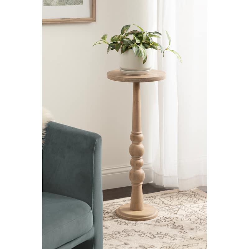 Kate and Laurel Wegner Wooden Drink Table