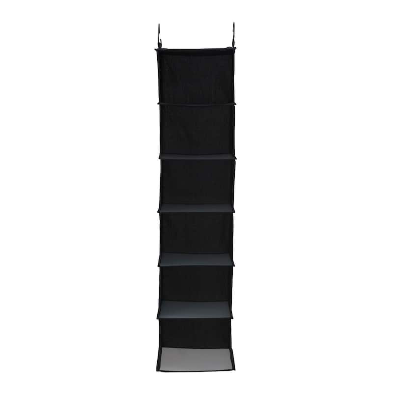 Household Essentials 6 Shelf Hanging Closet Organizer