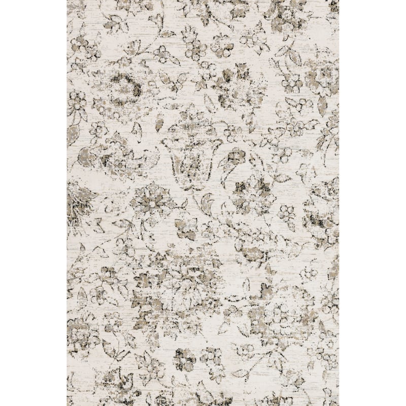 Alexander Home Verona Shabby Chic Botanical and Floral Rug