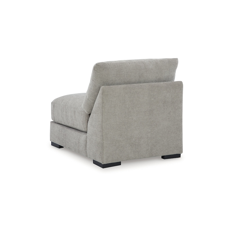 Signature Design by Ashley Aslan Court Gray 5-Piece Sectional - 113" W x 113" D x 36" H