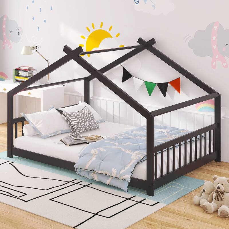 Unique House Bed for Kids with Playful and Functional Design