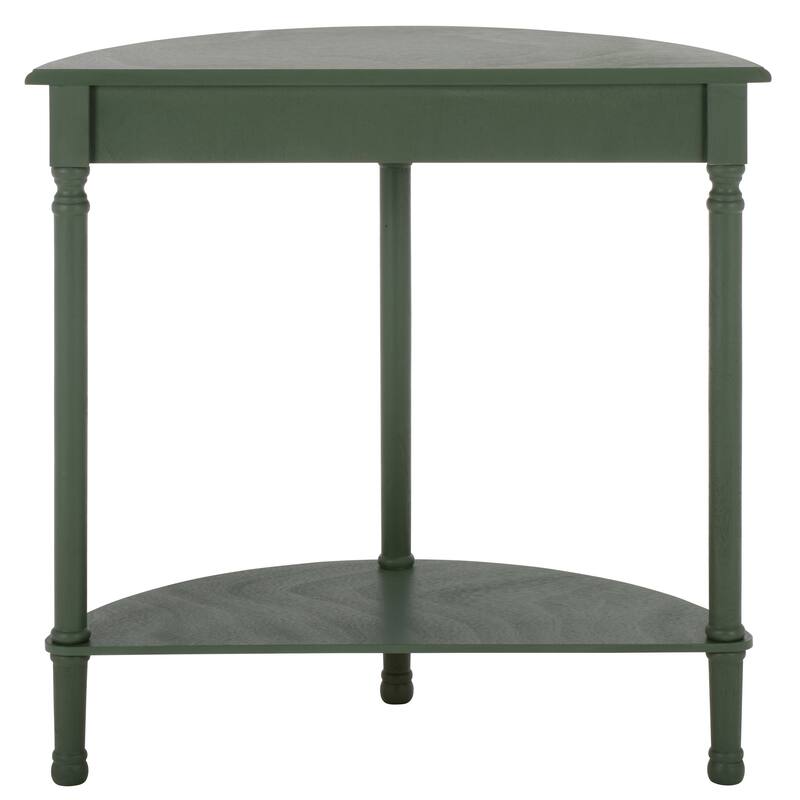 SAFAVIEH Veva Half Moon Console Table - 28" W x 11.8" L x 28" H - 28"W x 12"D x 28"H