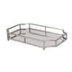 preview thumbnail 15 of 21, Kate and Laurel Ciel Mirrored Decorative Tray - 19x13x3 Silver