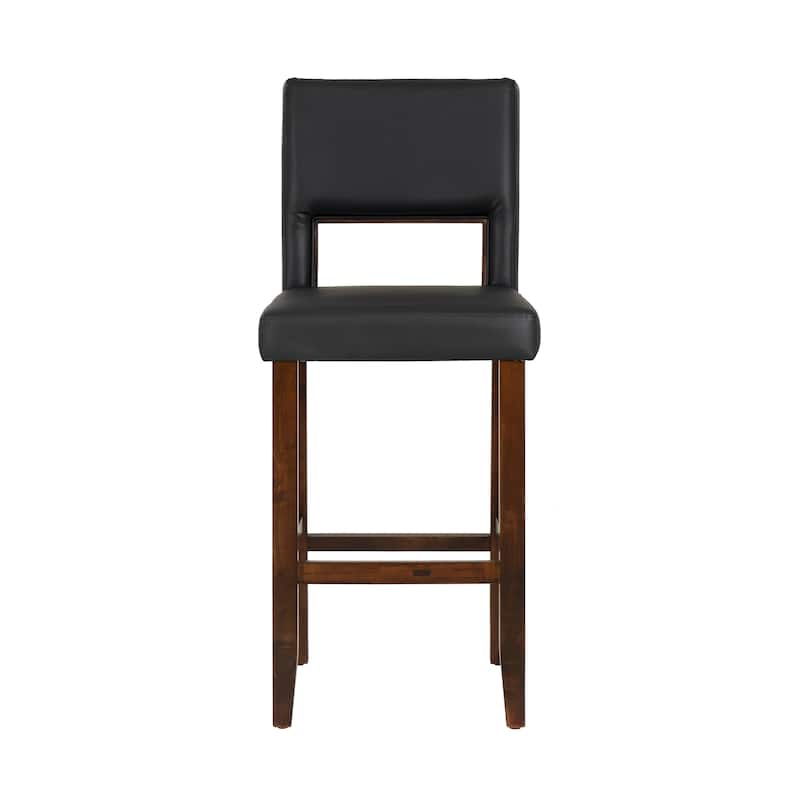 Linon Warren Faux Bar Stool
