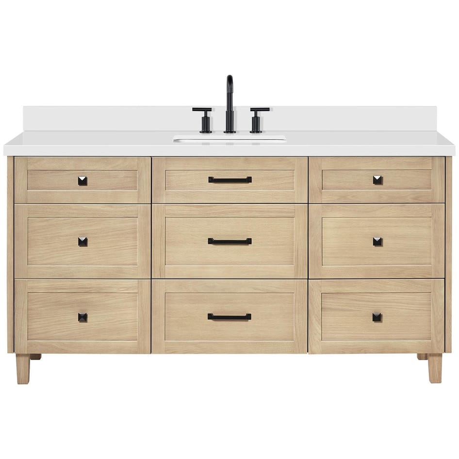 Ariel B67WQRVO Monroe 67" Free Standing Single Basin Vanity Set with