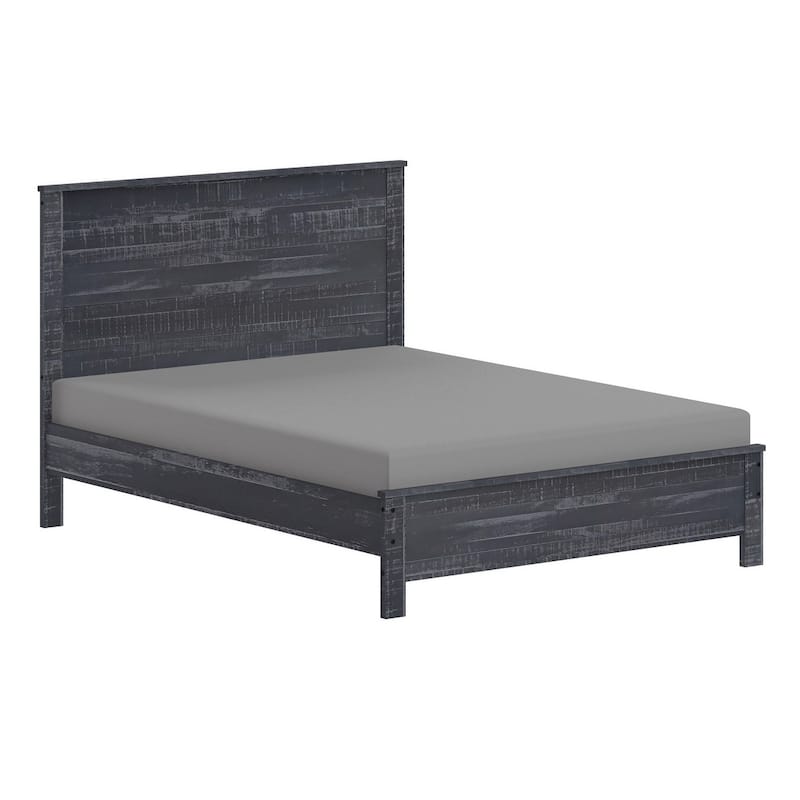 Yes4wood Albany Queen Bed Frame with Headboard, Solid Wood