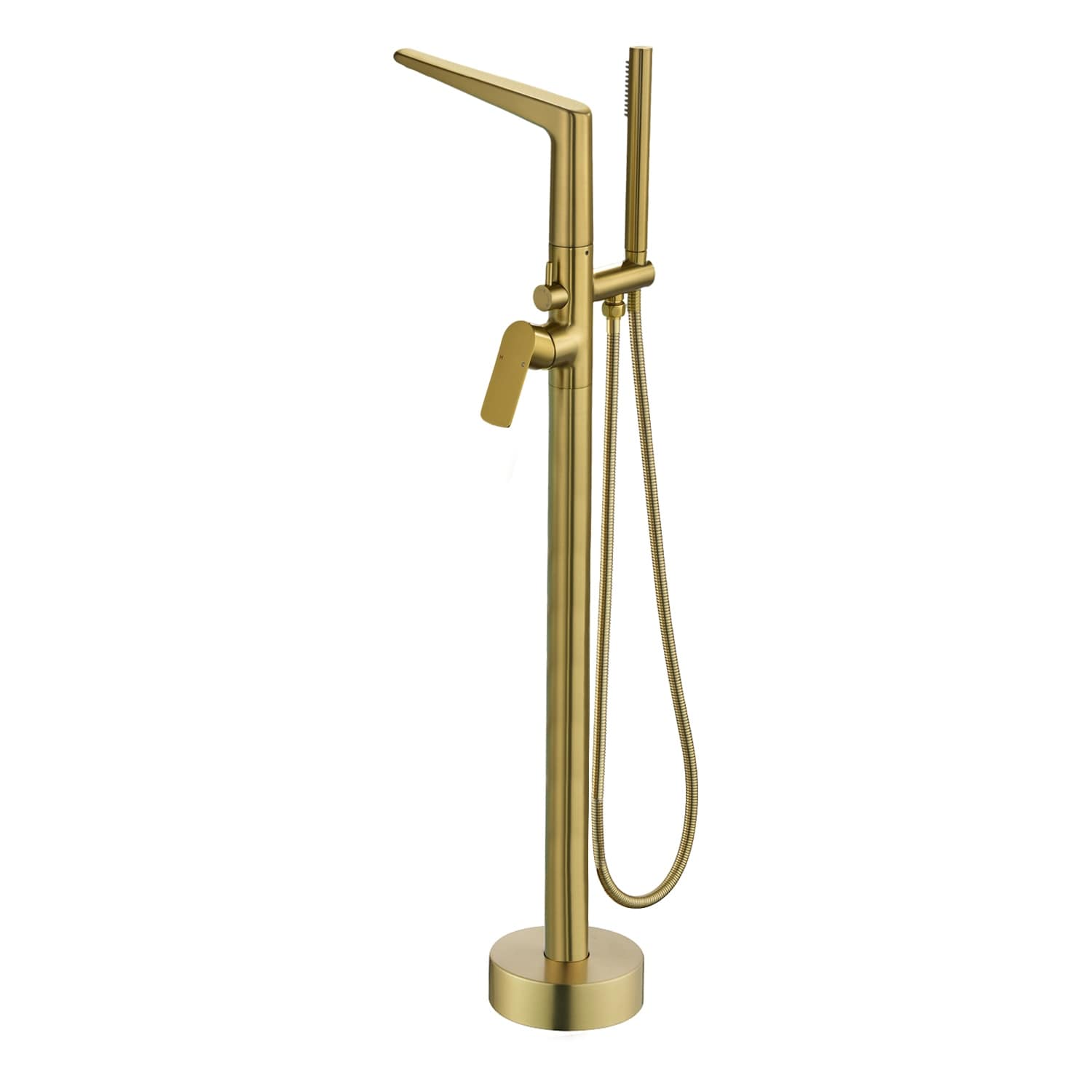 Topcraft Freestanding Bathtub Filler with Handheld Showerhead