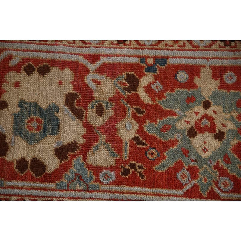 Sultanabad Ziegler Persian Large Rug Handmade Wool Carpet - 10'9" x 17'0"