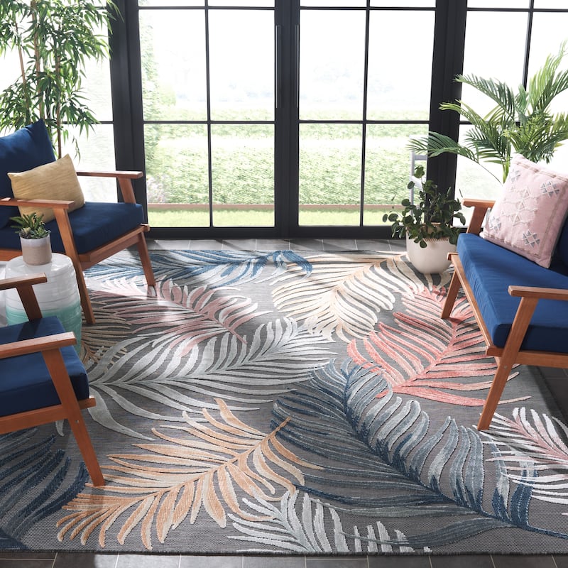 SAFAVIEH Cabana Tawnee Indoor/ Outdoor Waterproof Transitional Rug