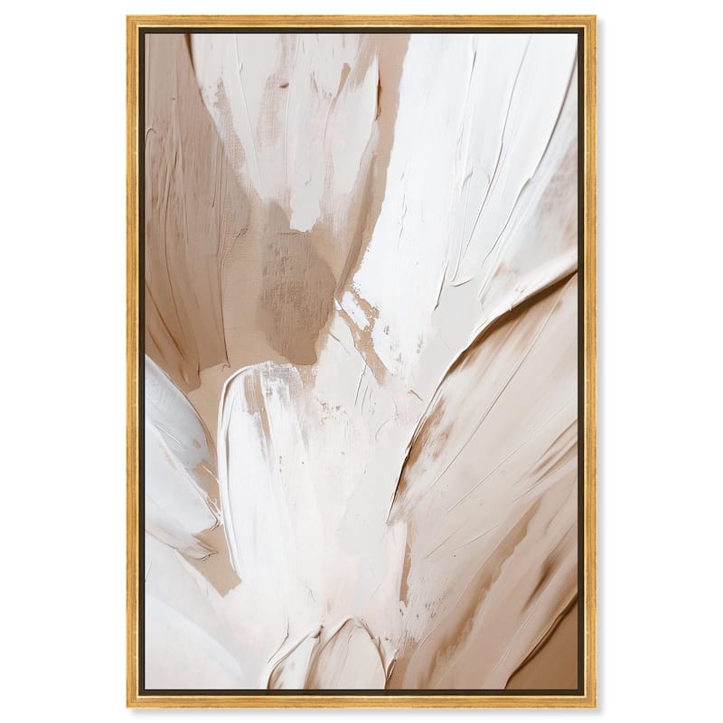 Fawn and Frost Canvas by Art Remedy - 30" x 45" - Gold