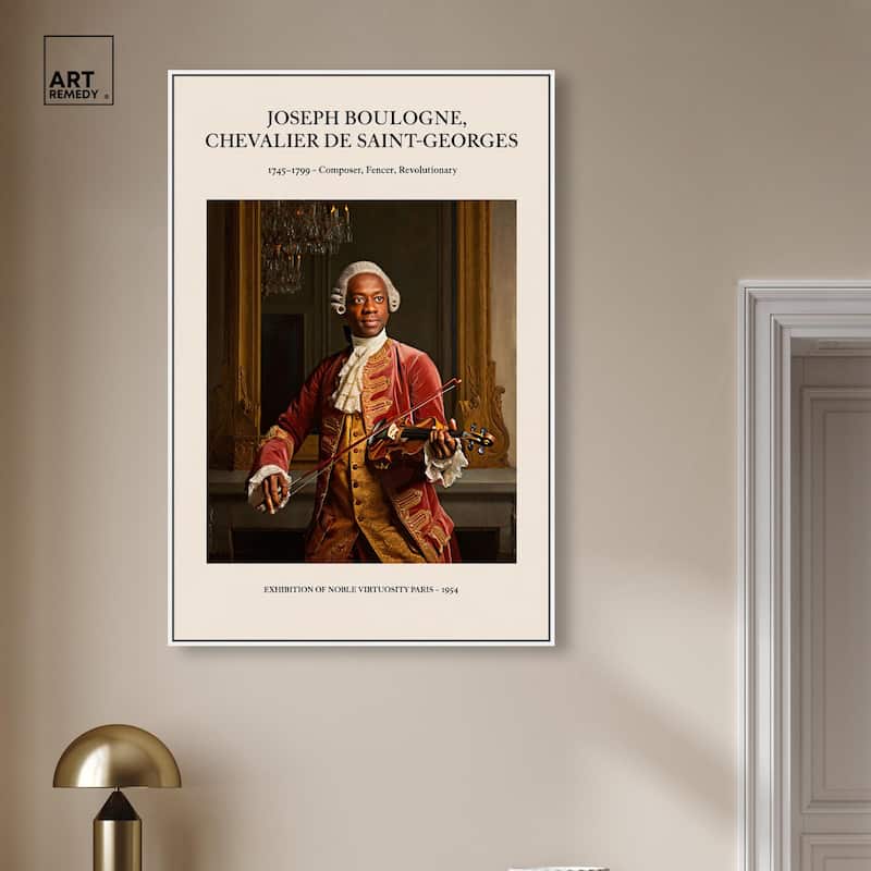 Noble Virtuosity Canvas by Art Remedy