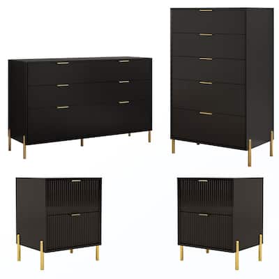 4 Piece Bedroom Set