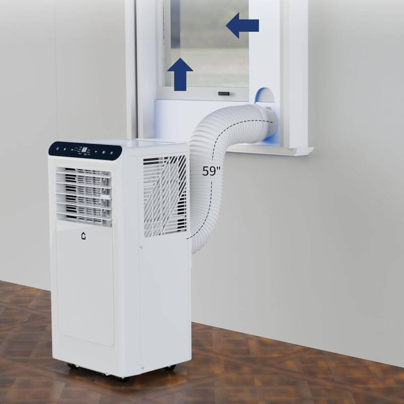 8000 BTU 3-In-1 Portable Air Conditioner for 350 Sq.Ft. Home, Office - N/A