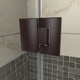 preview thumbnail 16 of 23, DreamLine Unidoor-X 72-72 1/2 in. W x 72 in. H Frameless Hinged Shower Door - 72" - 72.5" W