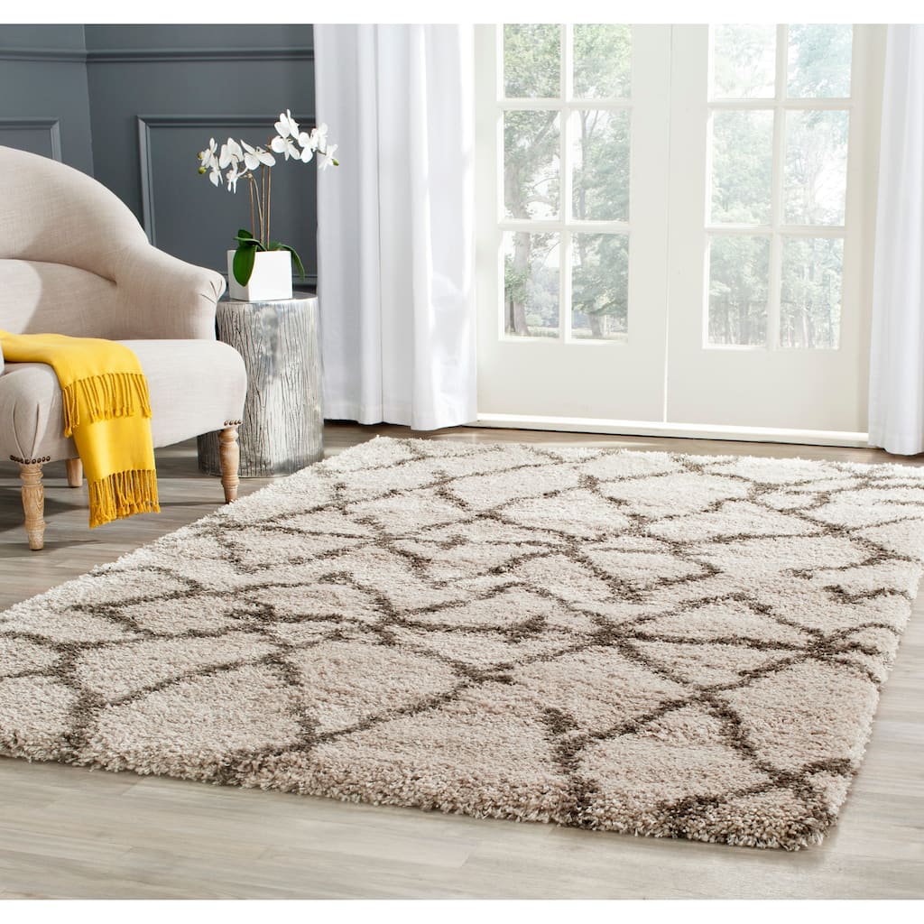 SAFAVIEH Belize Shag Christina 2-inch Thick Rug