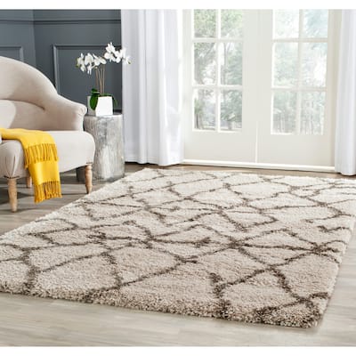 SAFAVIEH Belize Shag Snezana 2-inch Thick Rug
