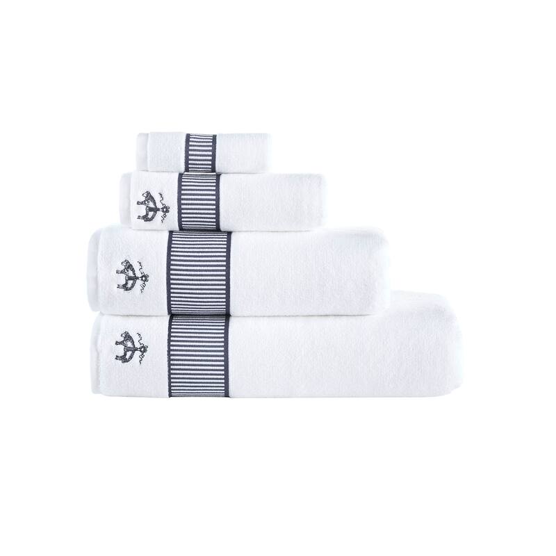 Brooks Brothers Fancy Border Bath Sheet