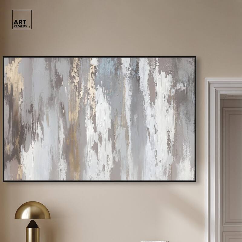 Flooding Gold I Canvas by Art Remedy
